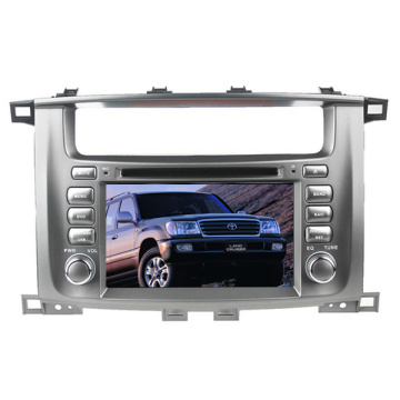 Ajuste de 2DIN coches reproductor de DVD para Toyota Land Cruiser LC100 con Radio Bluetooth estéreo TV GPS sistema de navegación